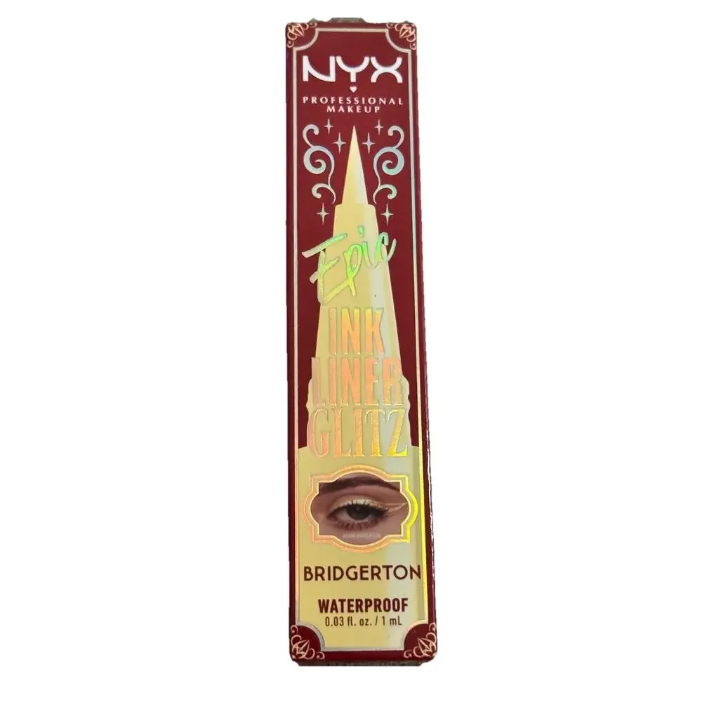 NYX Professional Makeup Bridgeton Collection Epic Ink Liner Glitz Gold NEW